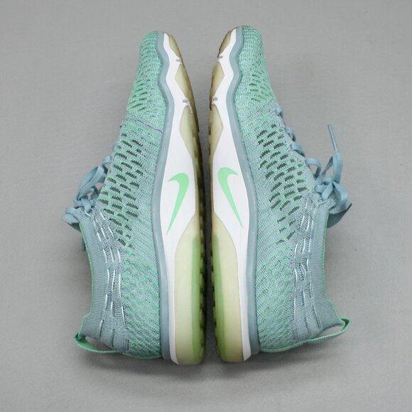 Nike Ladies 10 Fearless Flyknit Mica Blue Air Zoom Run Shoes Sneakers 850426-401 - Picture 12 of 12